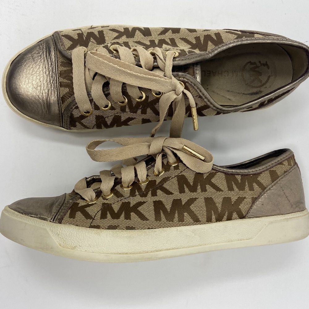 Michael Kors Signature Sneakers Size 7.5